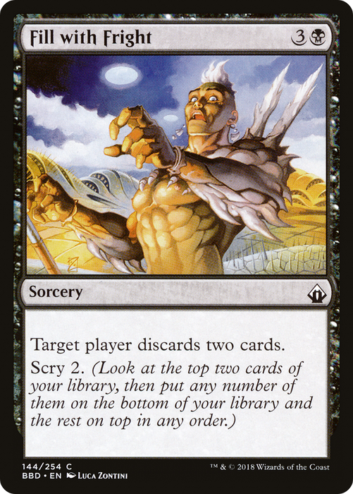 Fill with Fright (BBD-144) - common - Foil