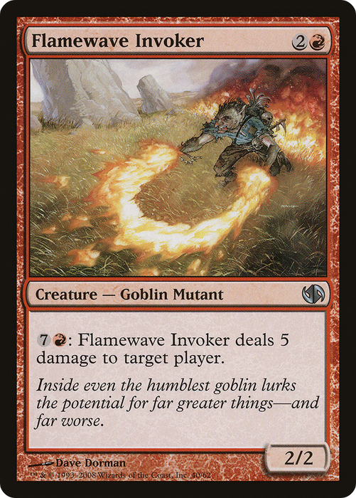 Flamewave Invoker (DD2-040) - uncommon
