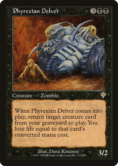 Phyrexian Delver (INV-115) - rare