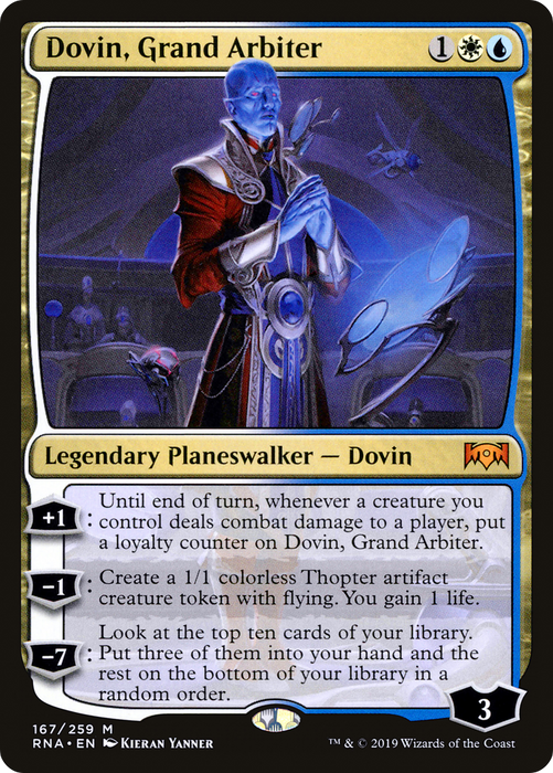 Dovin, Grand Arbiter (RNA-167) - mythic - Foil