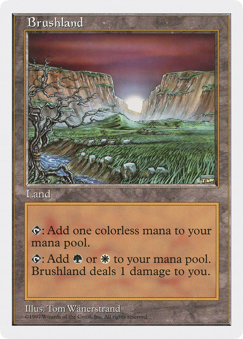 Brushland (5ED-412) - rare