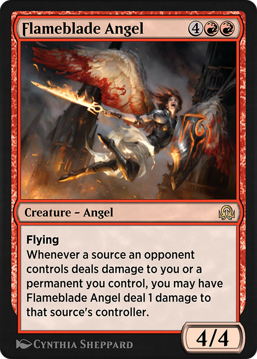 Flameblade Angel (SIR-155) - rare