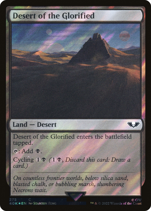 Desert of the Glorified (40K-275★) - common - Foil