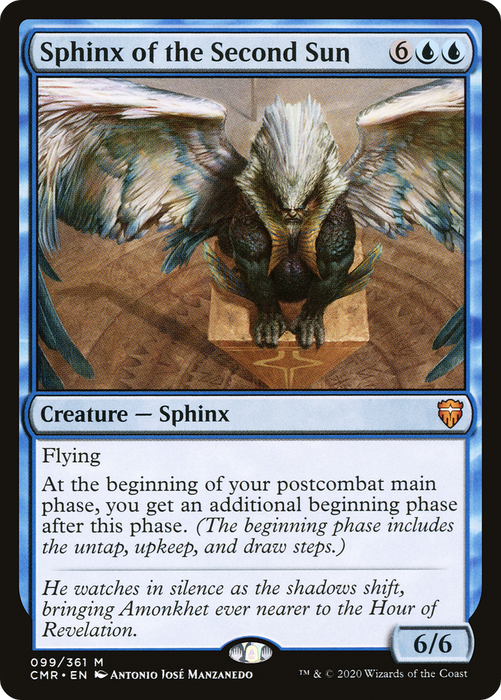 Sphinx of the Second Sun (CMR-099) - mythic