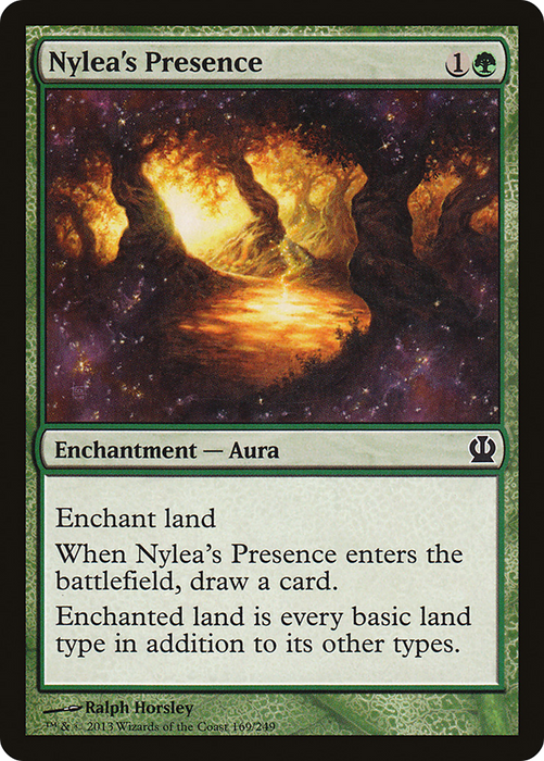 Nylea's Presence (THS-169) - common - Foil