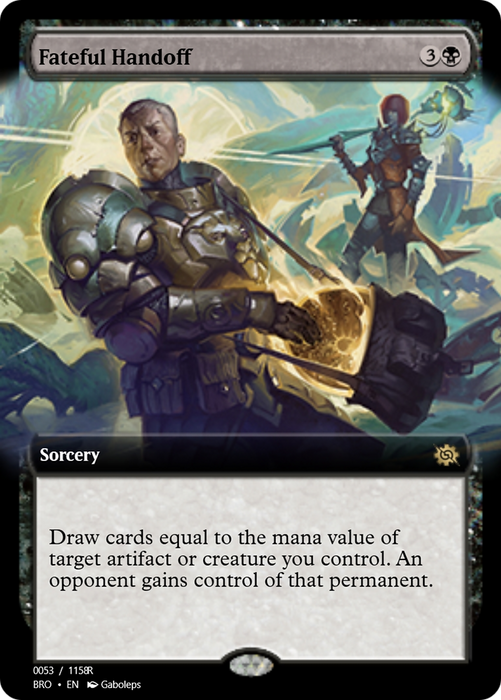 Fateful Handoff (PRM-105714) - rare - Foil