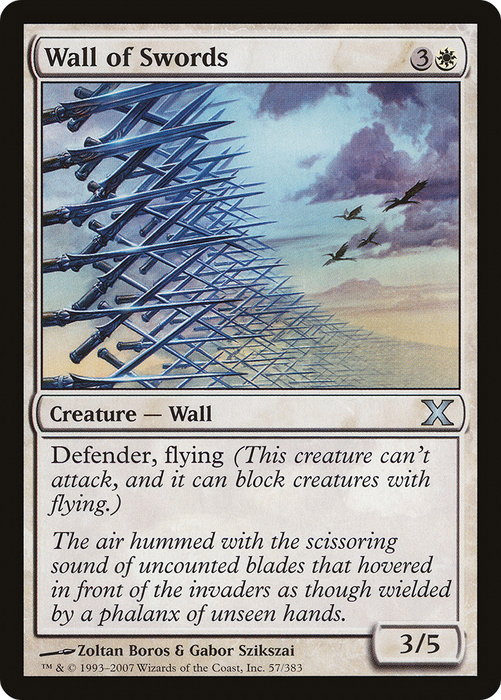 Wall of Swords (10E-057) - uncommon