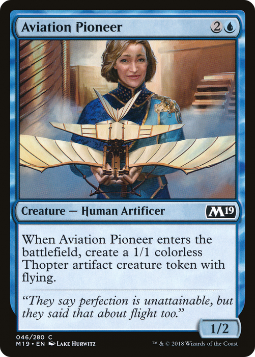Aviation Pioneer (M19-046) - common - Foil