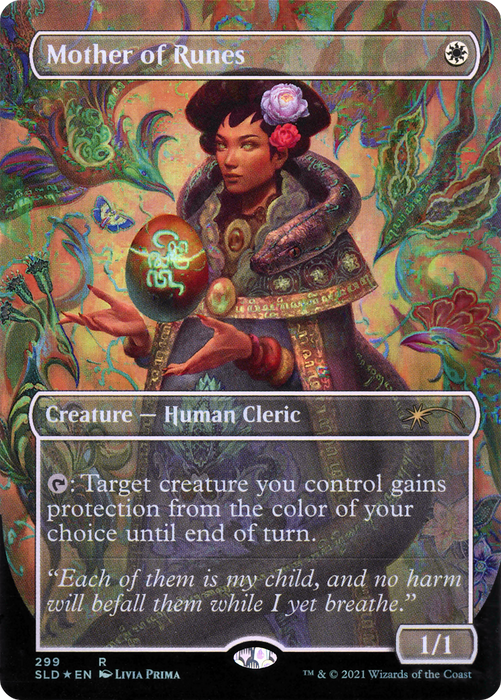 Mother of Runes (SLD-299) - rare (Borderless) - Foil