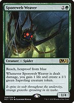 Sporeweb Weaver (M21-208) - rare - Foil