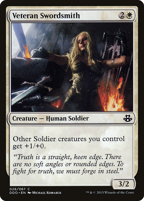 Veteran Swordsmith (DDO-028) - common