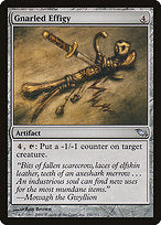 Gnarled Effigy (SHM-251) - uncommon - Foil