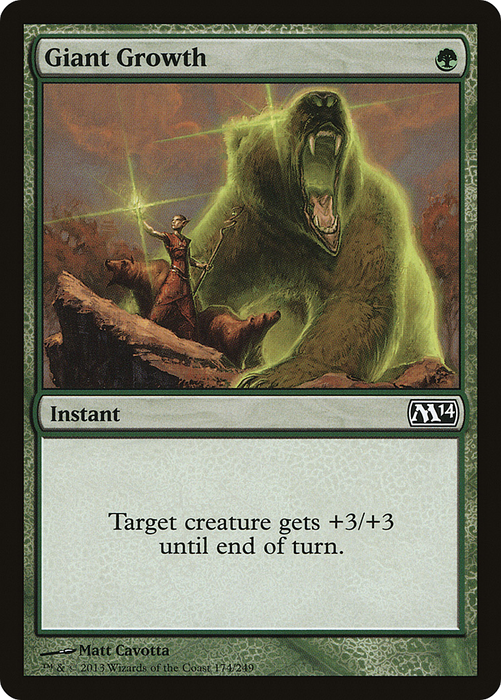 Giant Growth (M14-174) - common - Foil