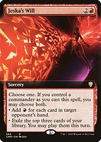 Jeska's Will (CMR-668) - rare: (Extended Art)