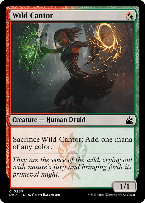 Wild Cantor (RVR-239) - common - Foil