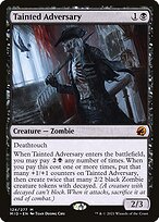Tainted Adversary (MID-124) - mythic - Foil