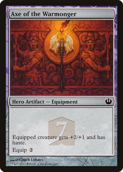 Axe of the Warmonger (HERO-07D) - common