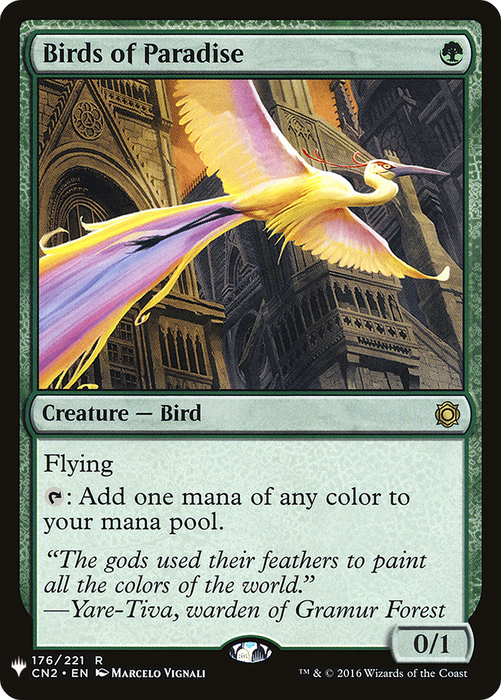 Birds of Paradise (LIST-CN2-176) - rare