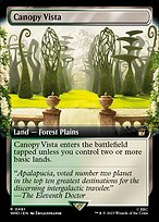 Canopy Vista (WHO-481) - rare: (Extended Art)