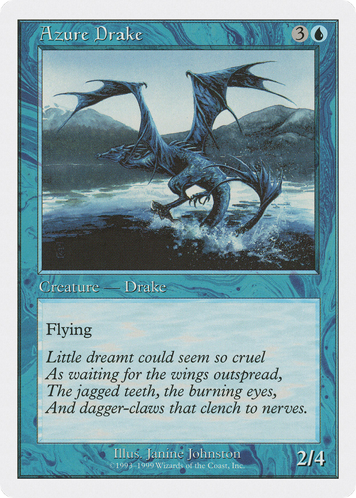 Azure Drake (BRB-008) - uncommon
