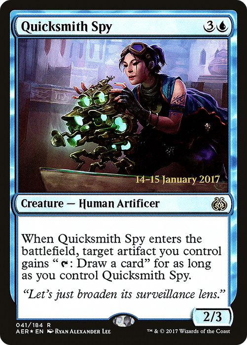 Quicksmith Spy (PRE-41S) - rare - Foil
