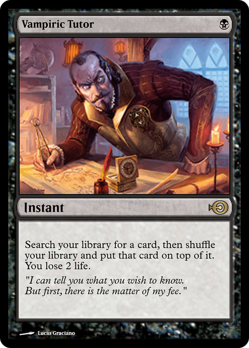 Vampiric Tutor (PRM-68053) - rare - Foil
