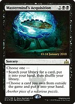 Mastermind's Acquisition (PRE-77S) - rare - Foil