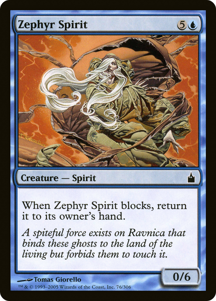 Zephyr Spirit (RAV-076) - common - Foil