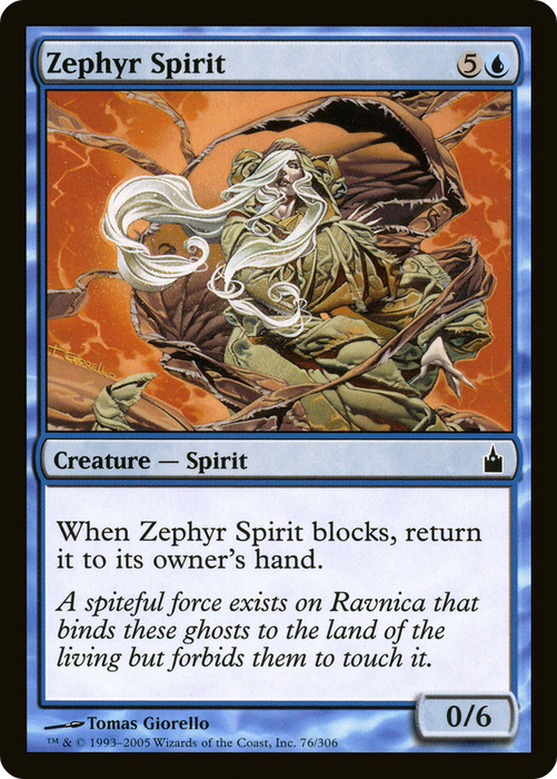 Zephyr Spirit (RAV-076) - common - Foil