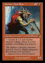 Krenko, Mob Boss (RVR-335) - rare - Foil