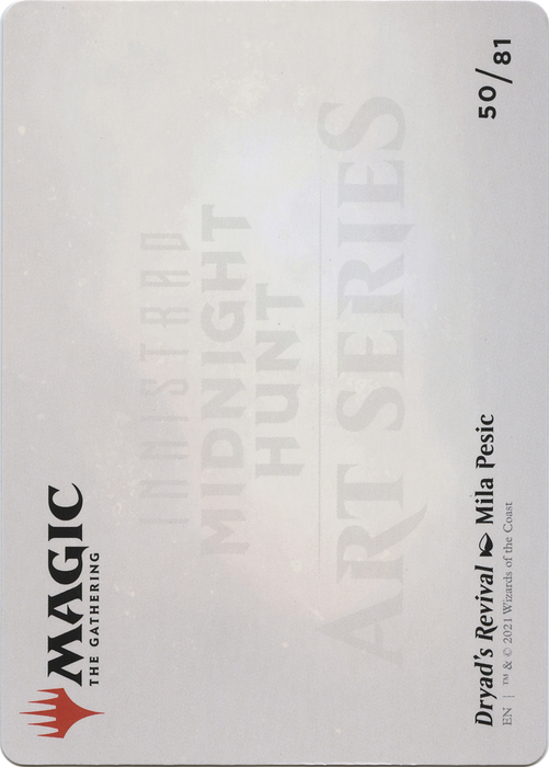 Dryad's Revival // Dryad's Revival (AMID-050) - common (Borderless) - Foil