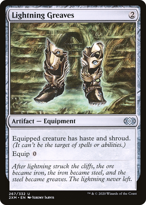 Lightning Greaves (2XM-267) - uncommon - Foil