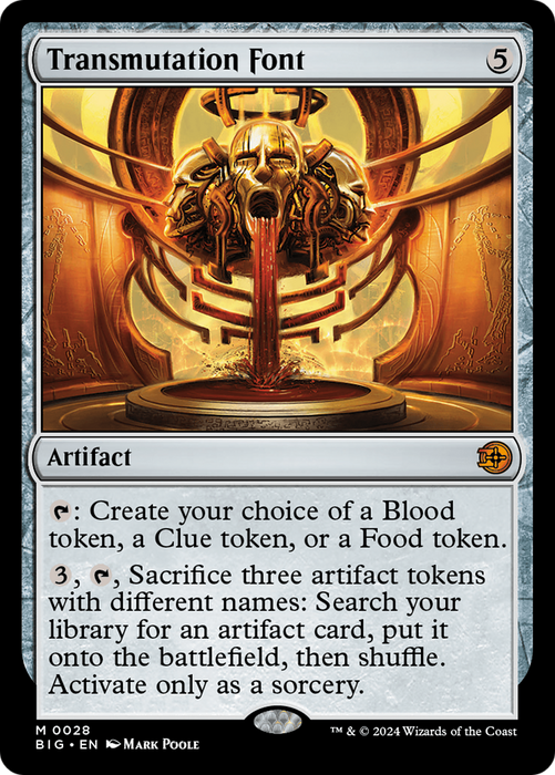 Transmutation Font (BIG-028) - mythic - Foil