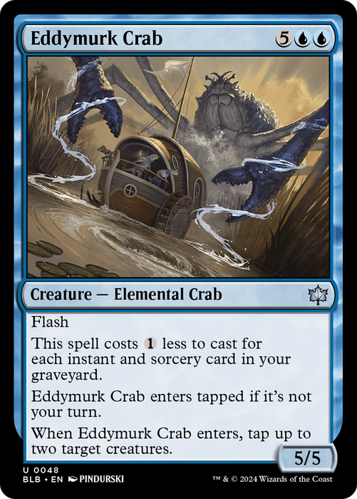 Eddymurk Crab (BLB-048) - uncommon - Foil