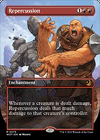 Repercussion (WOT-078) - mythic (Borderless)