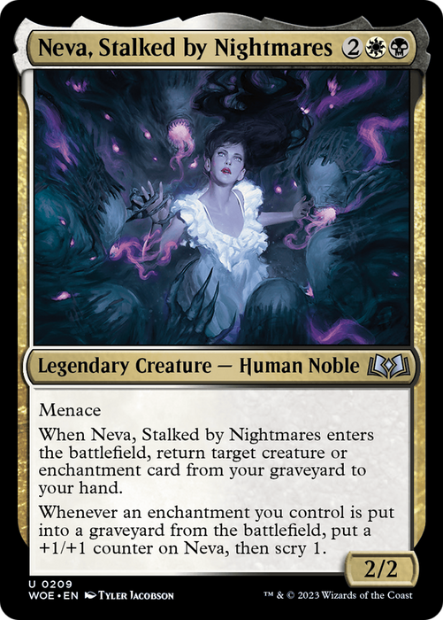 Neva, Stalked by Nightmares (WOE-209) - uncommon - Foil