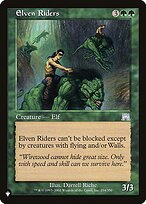 Elven Riders (LIST-ONS-254) - uncommon