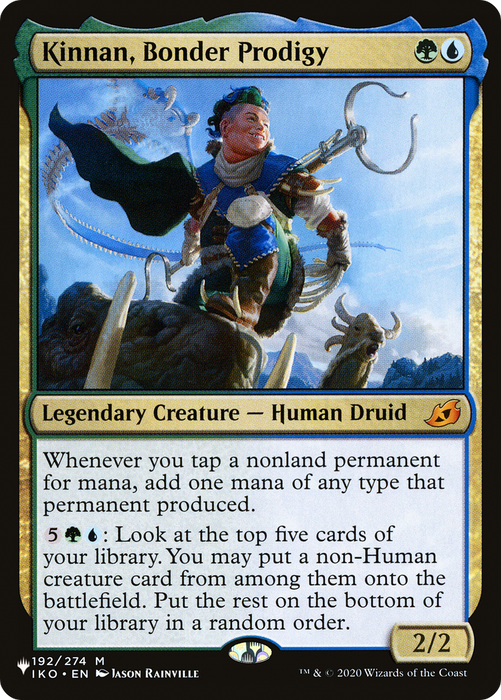 Kinnan, Bonder Prodigy (LIST-IKO-192) - mythic