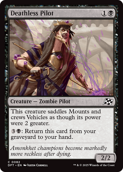 Deathless Pilot (DFT-082) - common - Foil