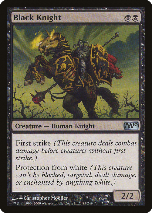 Black Knight (M10-085) - uncommon - Foil