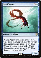 Reef Worm (C21-127) - rare