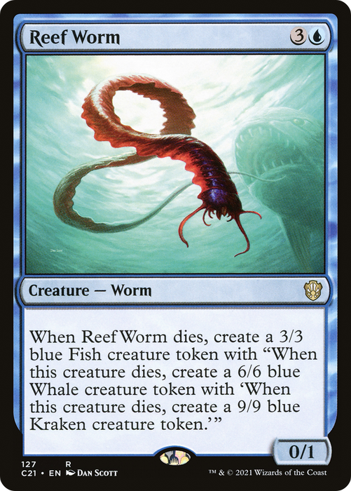 Reef Worm (C21-127) - rare