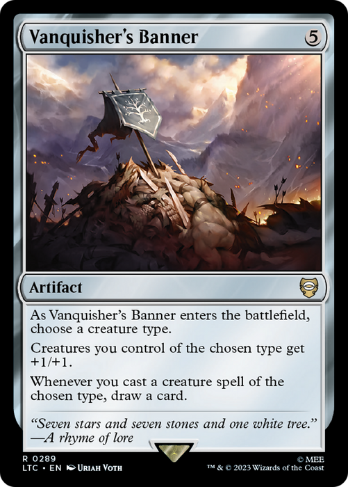Vanquisher's Banner (LTC-289) - rare