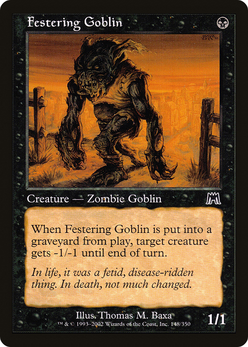 Festering Goblin (ONS-148) - common