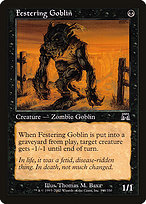 Festering Goblin (ONS-148) - common - Foil