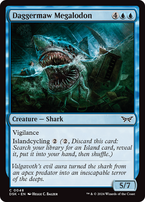 Daggermaw Megalodon (DSK-048) - common - Foil