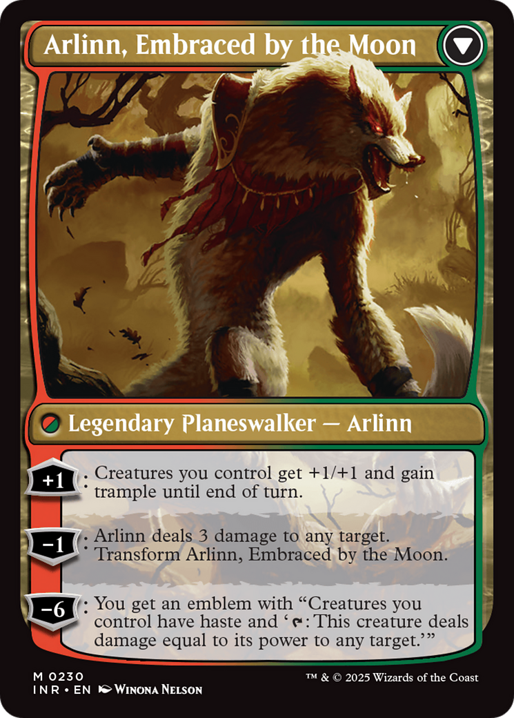 Arlinn Kord // Arlinn, Embraced by the Moon (INR-230) - mythic - Foil