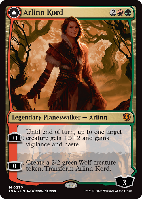Arlinn Kord // Arlinn, Embraced by the Moon (INR-230) - mythic - Foil
