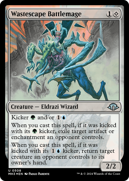 Wastescape Battlemage (MH3-508) - uncommon - Foil