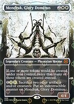 Mondrak, Glory Dominus (ONE-424) - mythic: (Showcase) (Borderless) - Foil